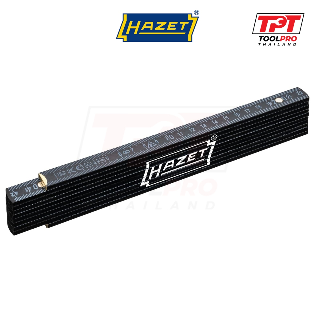Hazet ไม้บรรทัด แบบพับ 200ซม Yardstick / Folding Ruler (2154-200)