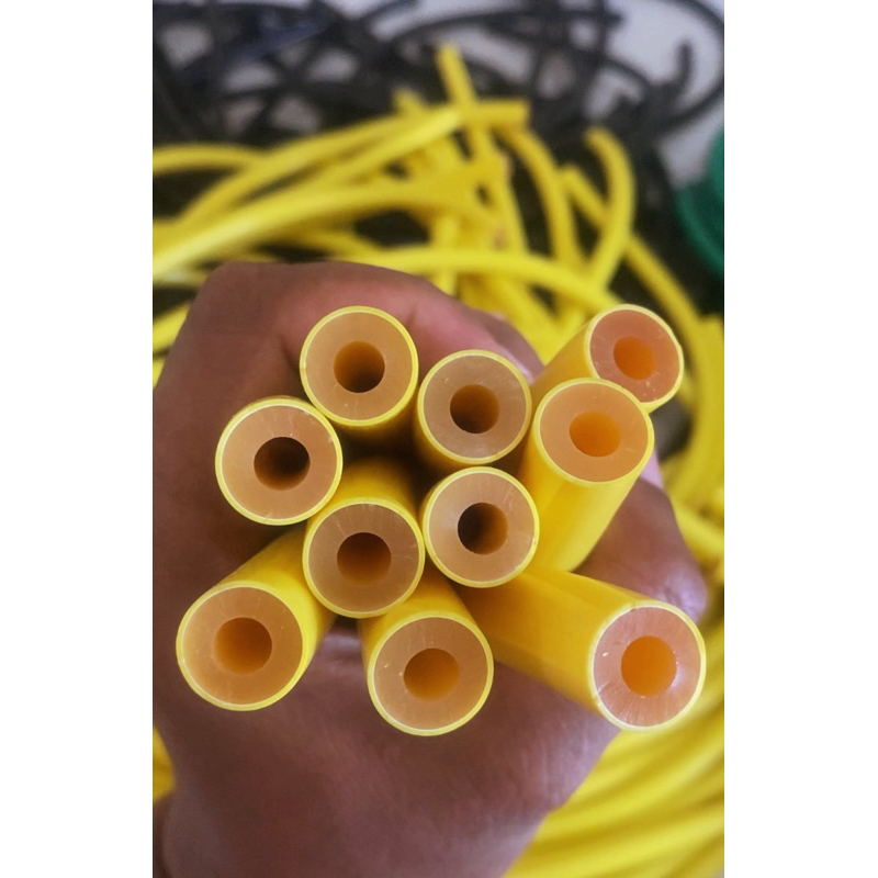 ยาง2ชั้นขนาด 14/6มิล เกรดนอกเนืัอใส ยาว 1 เมตร