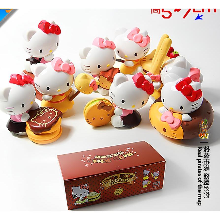 1 KT Cat Hello Kitty Candy Snacks Chocolate Party 8 Decorations Box