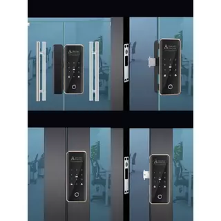 TTLOCK 🔒 Digital Door Lock รุ่น G1 สำหรับประตูกระจก ประตูอะลูมิเนียมบานเดี่ยว บานคู่ บางเปิด บางเลื่อน รับประกัน1ปี