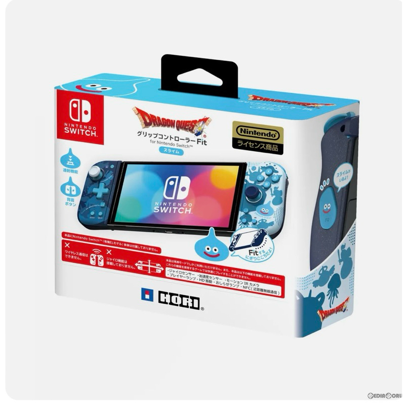 Nintendo Switch Hori Dragon Quest Grip Controller Fit For Nintendo Switch Slime Limited New