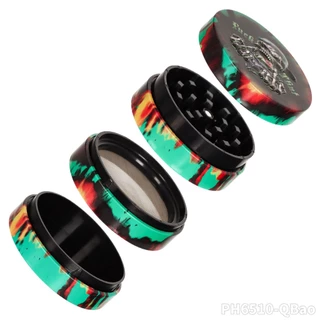 ที่บดสมุนไพร 65มม. Grinder 4 ชั้น 65mm วัสดุได้ละเอียด พกพาสะดวก พร้อมส่งจากไทย