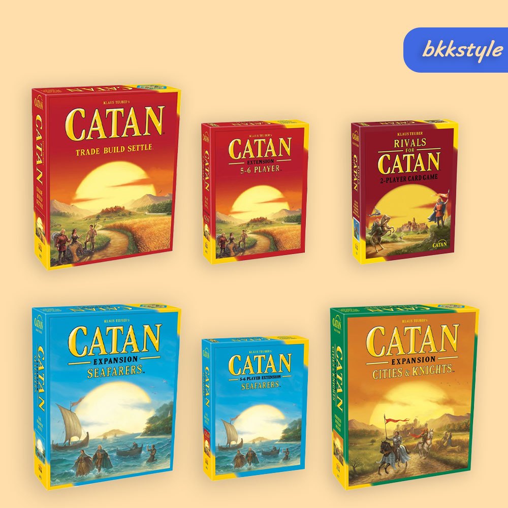 บอร์ดเกม Catan Seafarers Cities & Knights คาทาน นักบุกเบิกแห่งคาทาน พรีออเดอร์รอ 2-6วัน