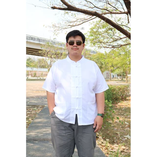 เสื้อผ้าพื้นเมืองฝ้ายสีขาว‼️สินค้าใหม่‼️อก40-64“💛ใส่สบายไม่ร้อน🤍ใส่ได้ทุกเทศกาล