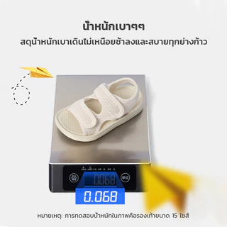 (ส่งจากกรุงเทพฯ) Cheerful Mario รองเท้าแตะเด็ก รองเท้ารัดส้นแรกเกิด EVA ตีนตุ๊กแก รองเท้าแตะรัดส้นหัดเดิน