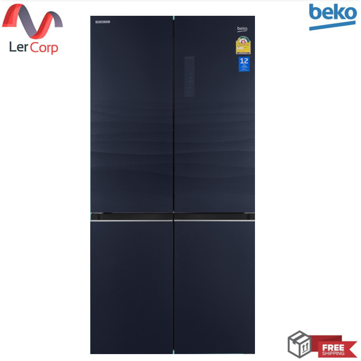 (Beko) ตู้เย็น 4 ประตู GNO52251HFSGBLTH
