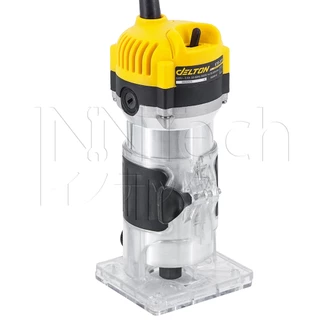 DELTON เครื่องเซาะร่อง เร้าเตอร์ ทริมเมอร์ 820 วัตต์ 1/4 นิ้ว รุ่น ETD-370 ฟรี!! ดอกทริมเมอร์ ขนาด 1/4 นิ้ว 12 ตัว
