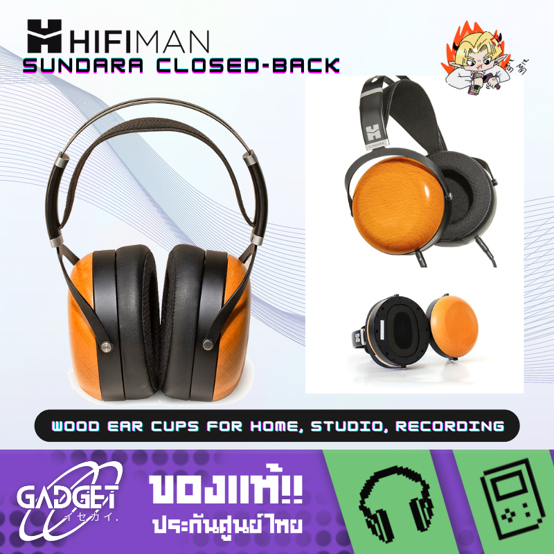 หูฟังแบบครอบหู Headphones HIFIMan - Sundara Closed-Back