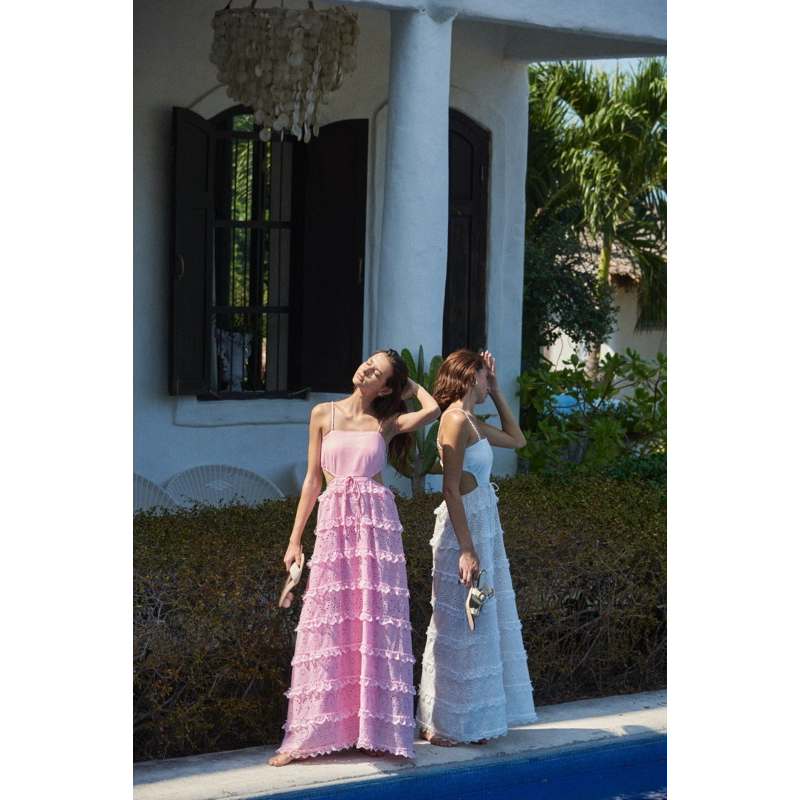 Barssie Lace Maxi Dress