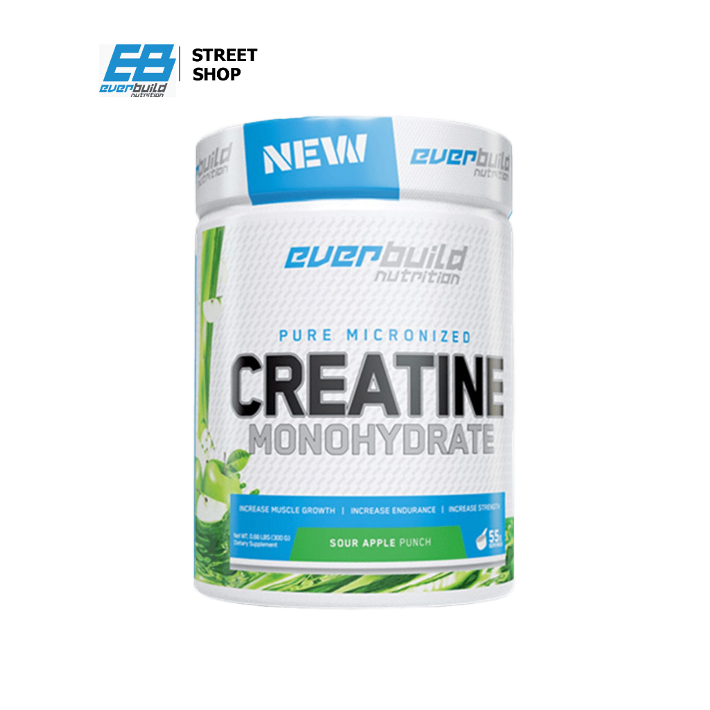 Everbuild Nutrition - Creatine Monohydrate 300g [ 55 Servings ]