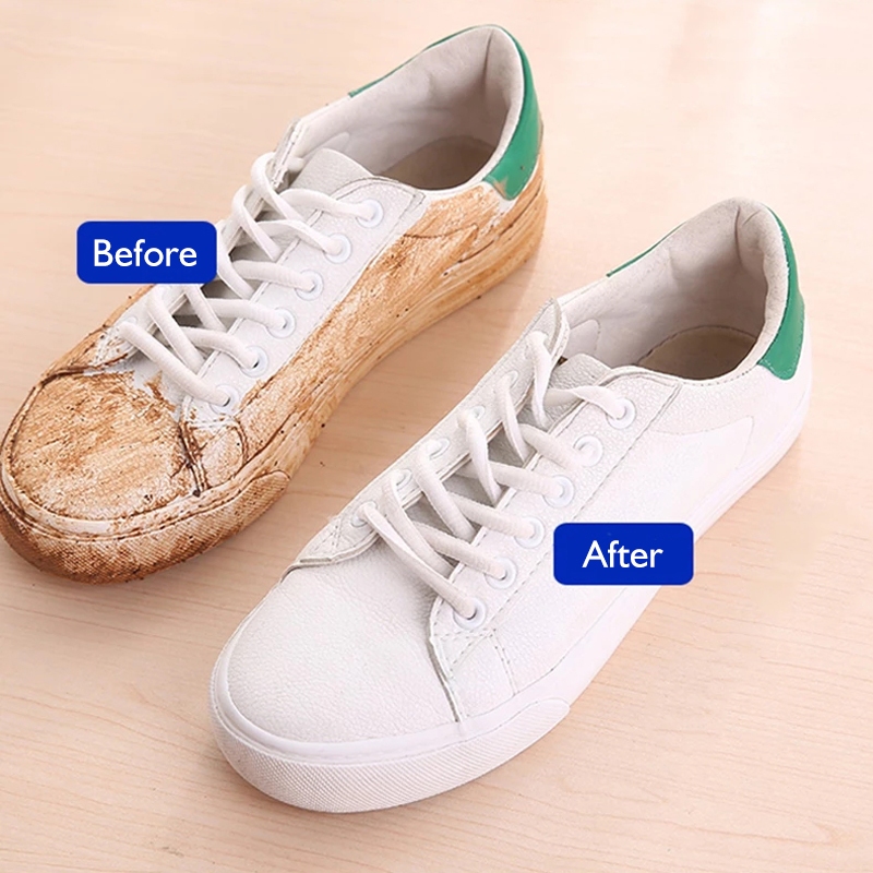 ผ้าเช็ดทำความสะอาดรองเท้า ใช้แล้วทิ้ง ทิชชู่เปียกทำความสะอาด กระดาษเช็ดคราบสกปรก ไม่ต้องซักรองเท้า - รูปที่ 7