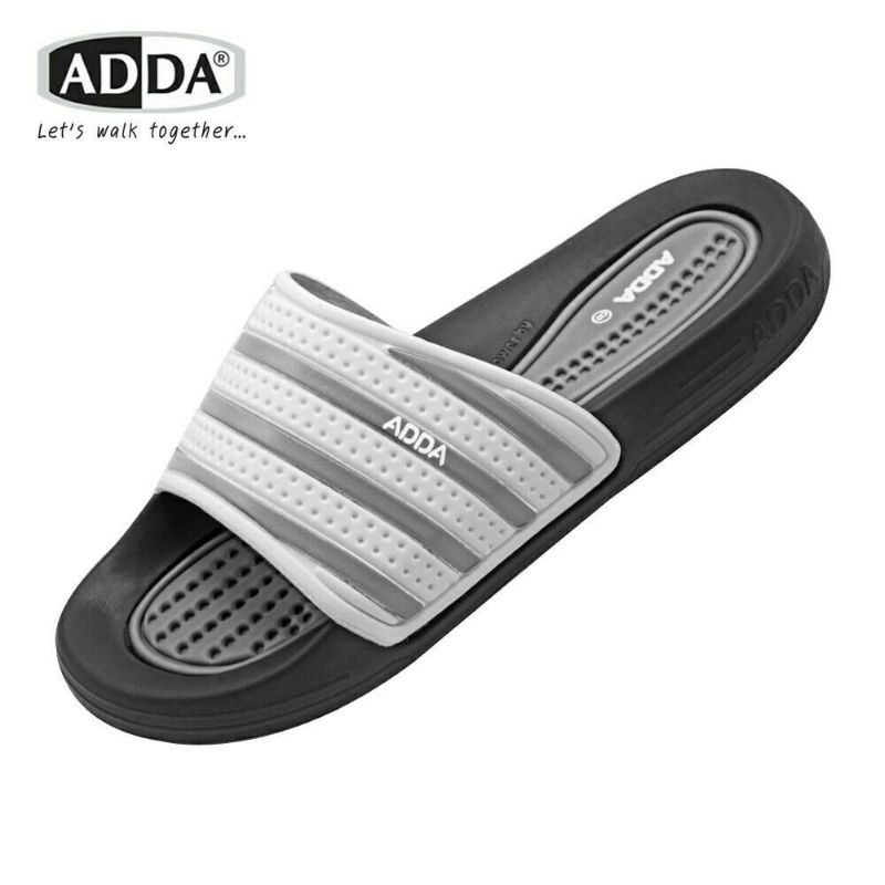 🔥รองเท้า ADDA รุ่น 3T15 🔥 ผู้ใหญ่และเด็ก รองเท้าแตะแบบสวมลายริ้ว หนานุ่มเบา ใส่สบาย มีกันลื่น‼ แท้ 💯%⚡ส่งไว⚡