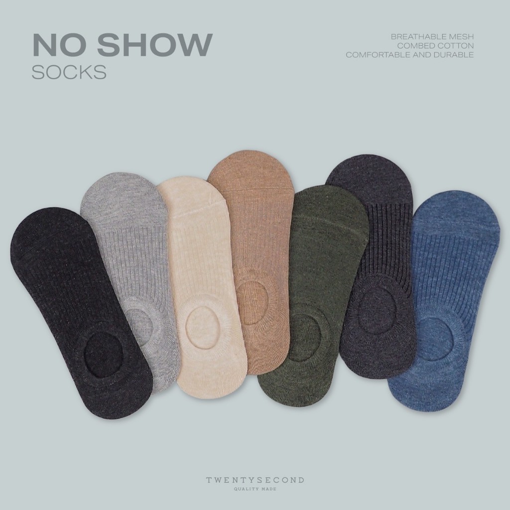TWENTYSECOND ถุงเท้าซ่อน No Show Socks