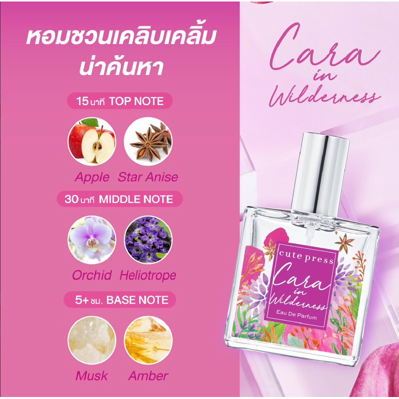 ของแท้ CUTE PRESS น้ำหอม EAU DE PARFUM 35 ml คิวท์เพรส รูปที่ 7