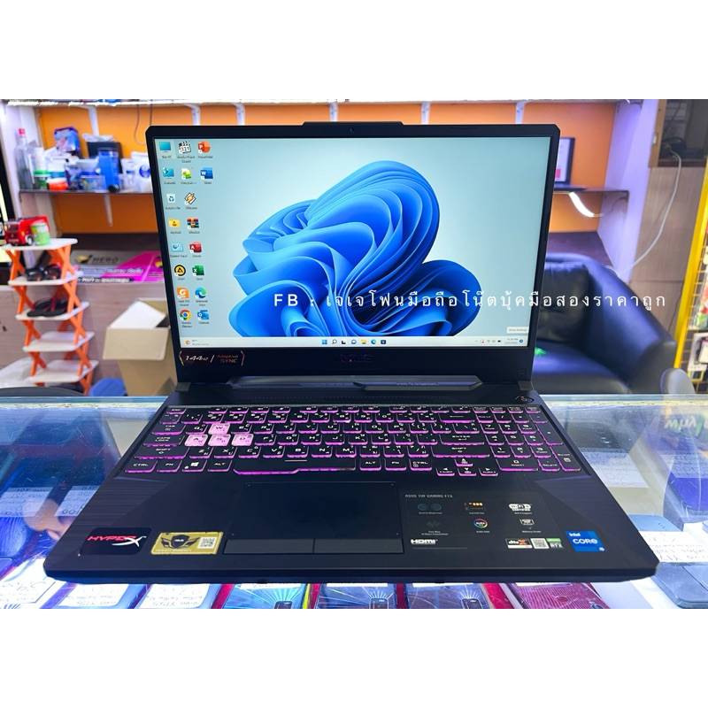Asus TUF Gaming F15 FX506HCB Core i5-11400H คอมมือสอง สภาพสวย
