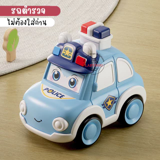 รถของเล่น กดแล้ววิ่ง เปลี่ยนใบหน้าได้ รถเฉื่อย ยานพาหนะ ของเล่นเด็ก วัสดุทนทาน น่ารักสุดๆ