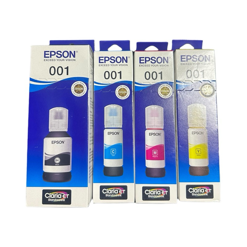 หมึกเติม หมึกแท้ หมึกเติม epson 001 แท้100% / เทียบ รุ่น L4150 L4160 L6160 L6170 L6190 - รูปที่ 3