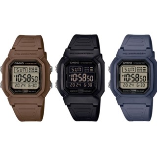 CASIOนาฬิกาข้อมือถ่าน10ปีรุ่นW-800H-1B F-200-9 F-201 -1Bของแ…