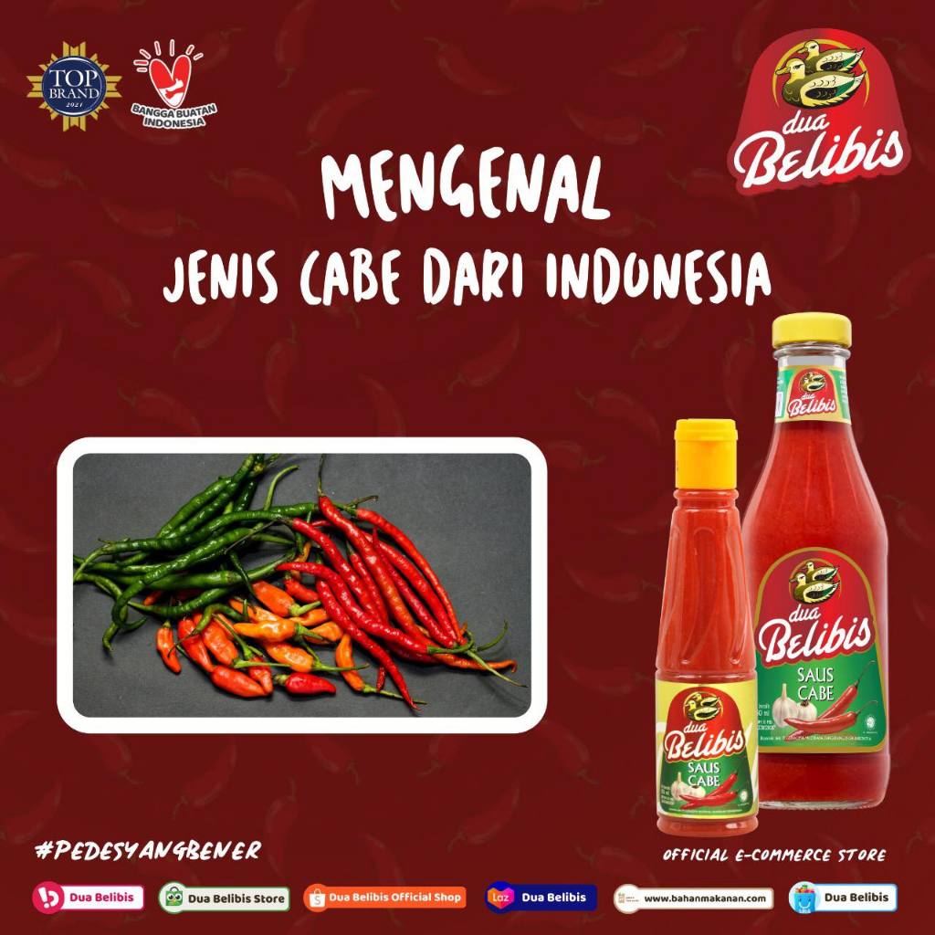 ✅พร้อมส่ง ส่งด่วน ซอสพริกรสเด็ด เจ้าดังจากอินโดนีเซีย DUA BELIBIS SAUS CABE 135ml  ซอสพริกเผ็ดแซ่บ - รูปที่ 3