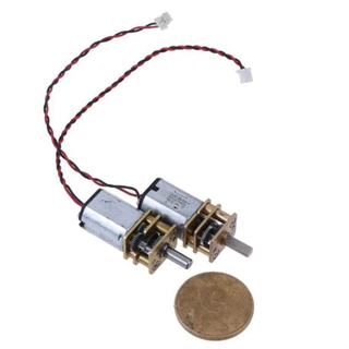 N20 DC 3v-12v 60Rpm มอเตอร์เกียร์ไฟฟ้า ช้าขนาดเล็กเกียร์โลหะลดเกียร์