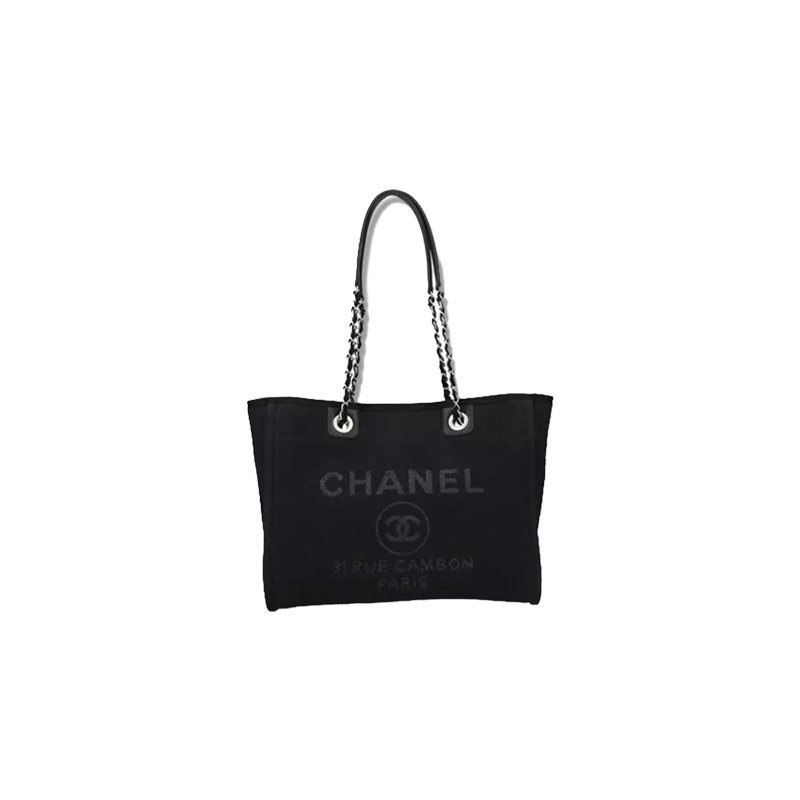 Chanel/กระเป๋าโซ่/กระเป๋าผ้าแคนวาส/กระเป๋าโท้ต/A67001/ของแท้ 100%