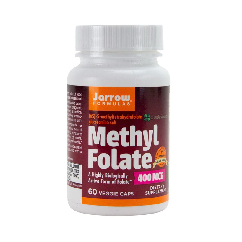 Vegan Methyl Folate, Extra Strength, 400 mcg, 60 Veggie Capsules ลดราคา หมดอายุ 10/2024