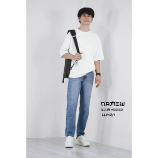 NAMEW Slim Taper Jeans กางเกงยีนส์ทรงสลิมพอดีข้อเท้า