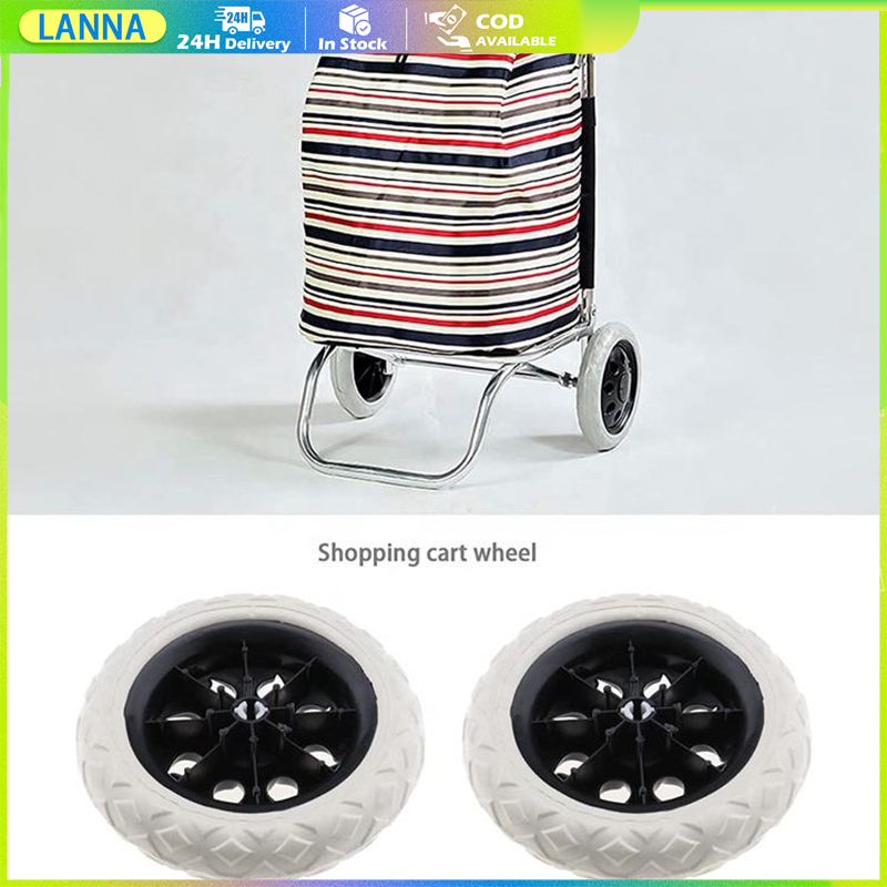 ร้านอยู่ที่ไทย ล้อรถเข็น  สําหรับช้อปปิ้ เงียบและทนต่อการสึกหรอ ลูกล้อรถเข็น ล้ออะไหล่