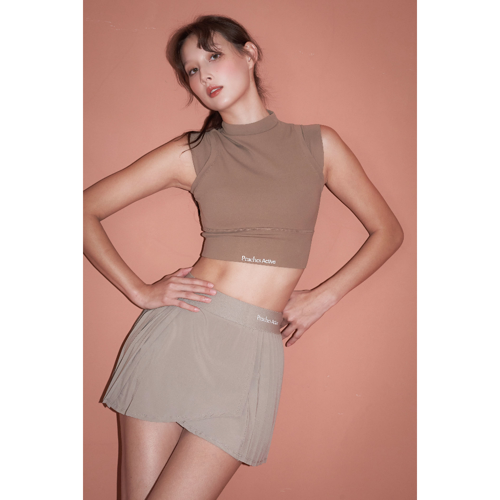 Peaches Active - Split Pleat Skirt