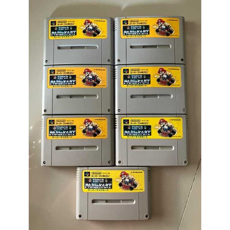 ตลับแท้ SUPER FAMICOM (SFC) Super Mario Kart สินค้าแท้ (JP)