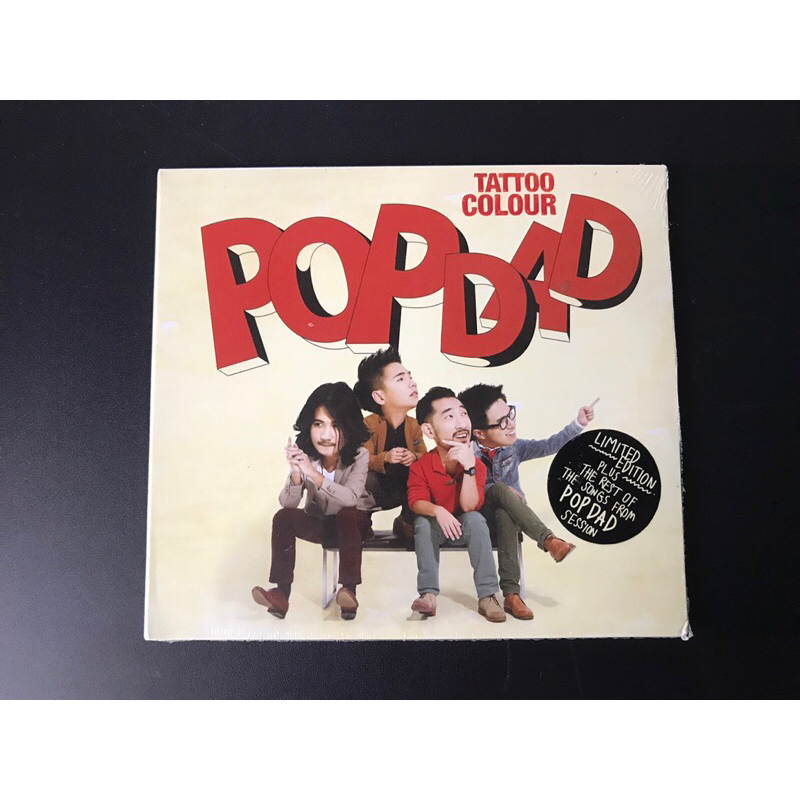 CD วง Tattoo Colour อัลบั้ม Pop Dad limited edition มือ 1