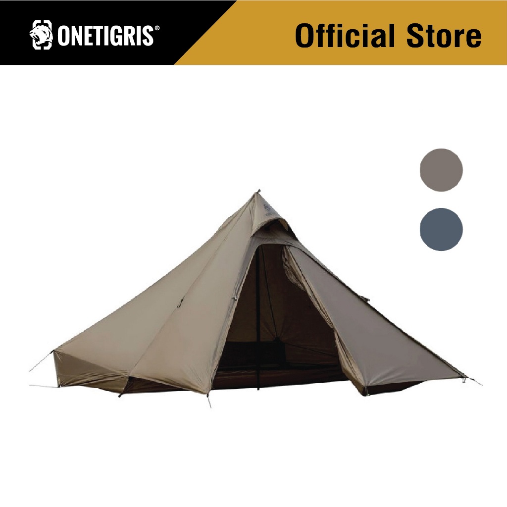 OneTigris เต็นท์ รุ่น TETRA Ultralight Tent เต็นท์กระโจมสำหรับ 2 คน เต็นท์แคมป์ปิ้ง