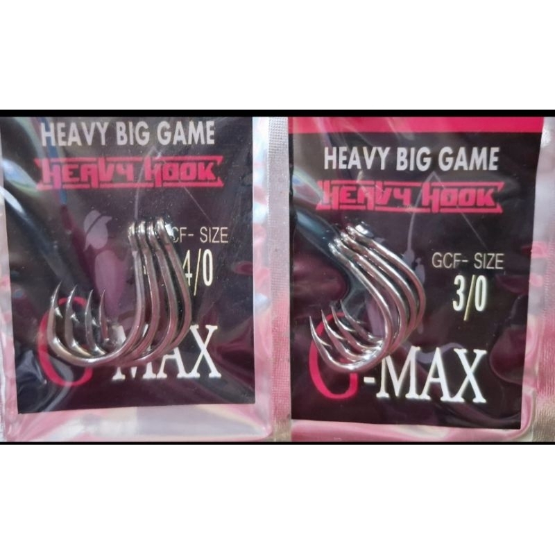 ตัวเบ็ดG-Max เบอร์ 4/0