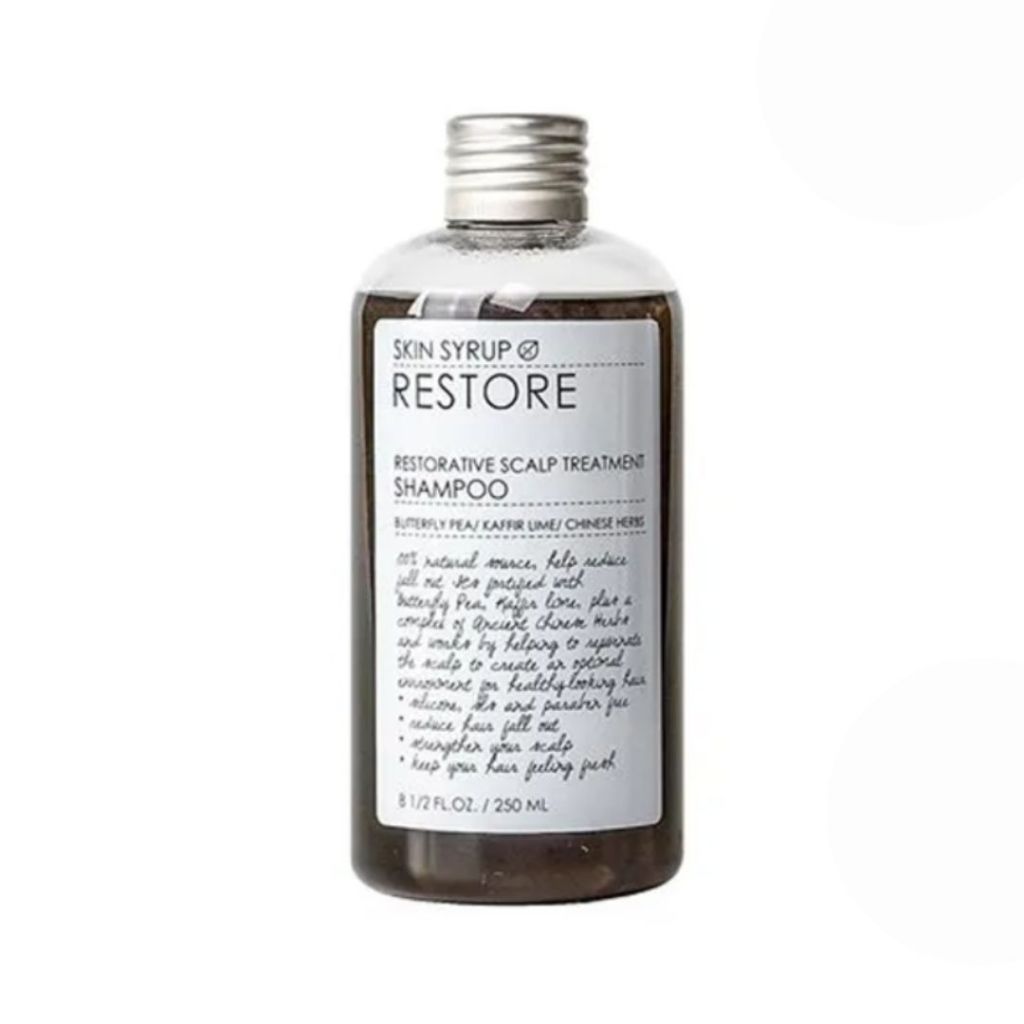 เหลือ 280 ฿ โค้ด [20XTRA625] 🟩 พร้อมส่ง  SKIN SYRUP Restorative Scalp Treatment Shampoo 250 ml
