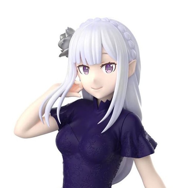 Banpresto Re:Zero Starting Life in Another World - Glitter&Glamours - Emilia 4983164890396 (Figure)