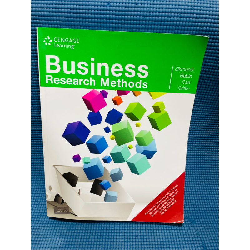 cengage learning business research methods💥เขียนแค่ปกรอง