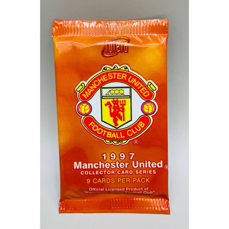 การ์ดฟุตบอล แมนเชสเตอร์ ยูไนเต็ด FUTERA 1997 MANCHESTER UNITED COLLECTOR SOCCER CARD (แยกขาย 1ซอง)