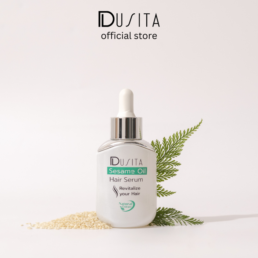 Dusita Sesame Oil Hair Serum 30 ml เซรั่มน้ำมันงาดุสิตาสูตรบำรุงเส้นผม