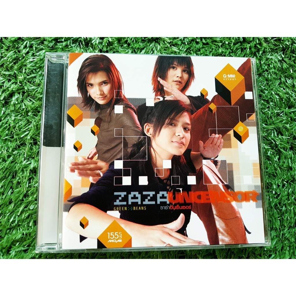 CD แผ่นเพลง วงซาซ่า ZAZA อัลบั้ม Zaza Uncensor (ซาซ่า อันเซนเซอร์)