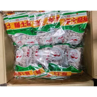 บ๊วยเค็มฟูจิ ถุงใหญ่ 250g แพค 10ห่อ fuji plum ล็อตใหม่ล่าสุด