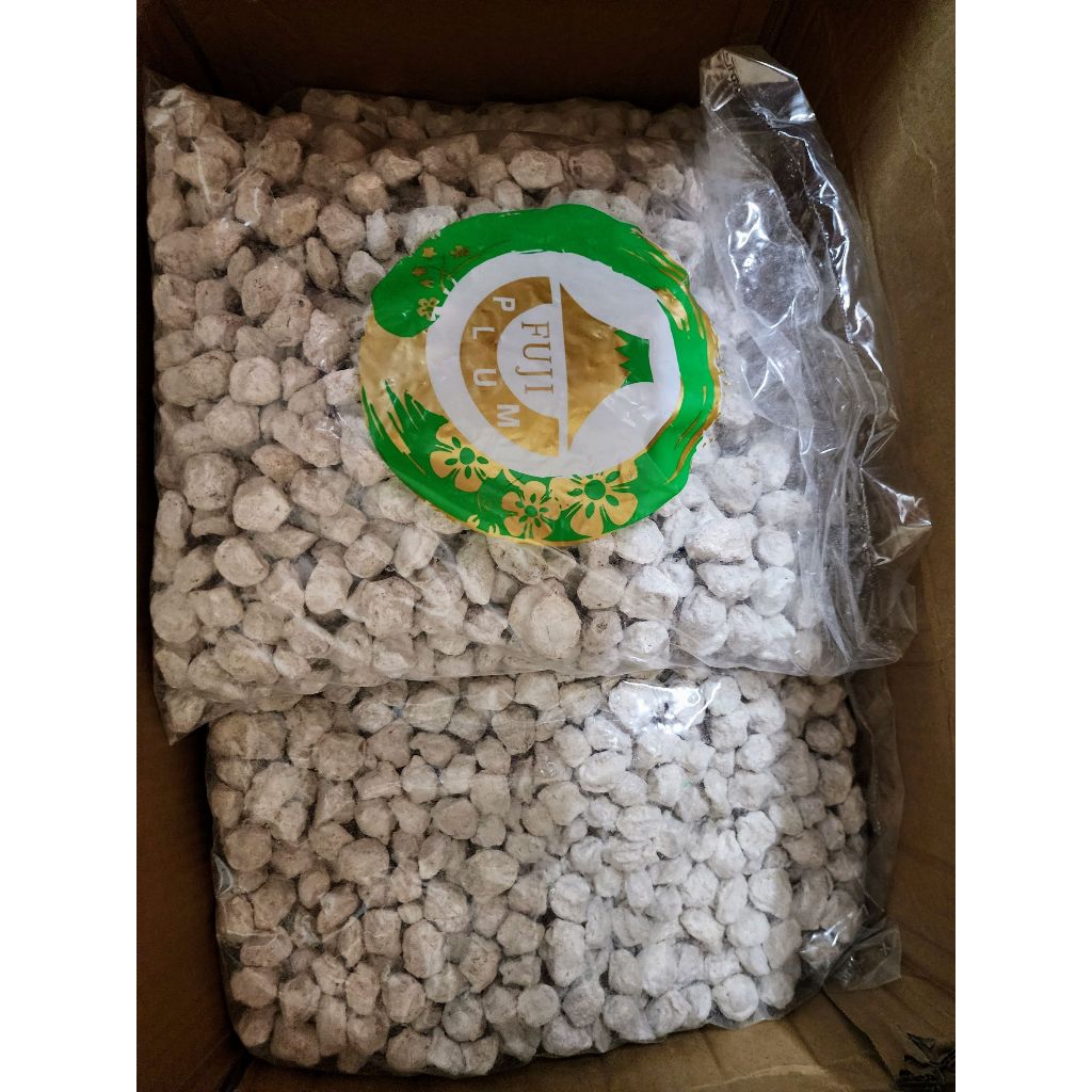 บ๊วยเค็มฟูจิ ยกลัง 20กิโล fuji plum ของแท้ ล็อตล่าสุด