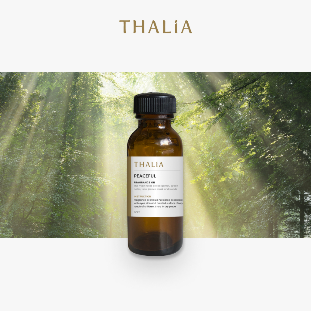 หัวน้ำหอมFragrance oil กลิ่น PEACEFUL (กลิ่นความสงบ) กลิ่นสปา อโรม่า