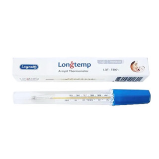 ส่งไว✨✅ ปรอทวัดไข้ อุณหภูมิ (พร้อมกล่องเก็บ) LONGTEMP ลองเทม…