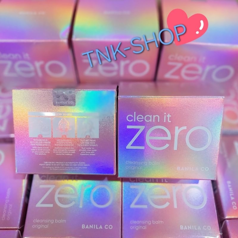 BANILA CO Clean it Zero คลีนซิ่งบาล์ม 100ml EXP 2026 ของแท้จาก Official