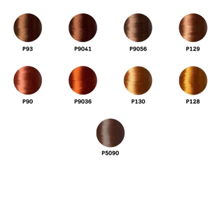 ไหมปัก GEM Embroidery Thread โทนน้ำตาล Brown ซักฟอกสีไม่ตก 3,000 เมตร Oeko-Tex Class 1