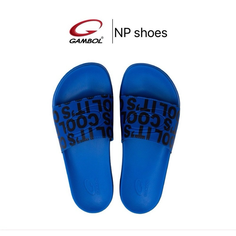 [ลูกค้าใหม่ราคา 1 บาท ]🍀GAMBOL แกมโบล รองเท้าแตะสวมผู้หญิง/ผู้ชาย GM 42181 Size 36-43