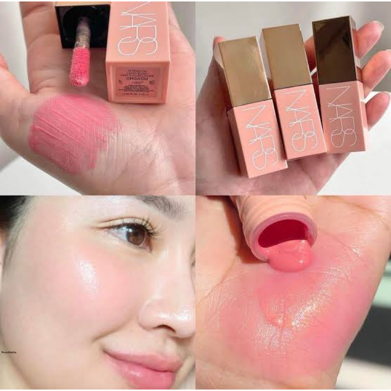 🔥พร้อมส่ง แท้ 🔥Nars Afterglow Liquid Blush มีหลายสี❤️ป้ายไทย
