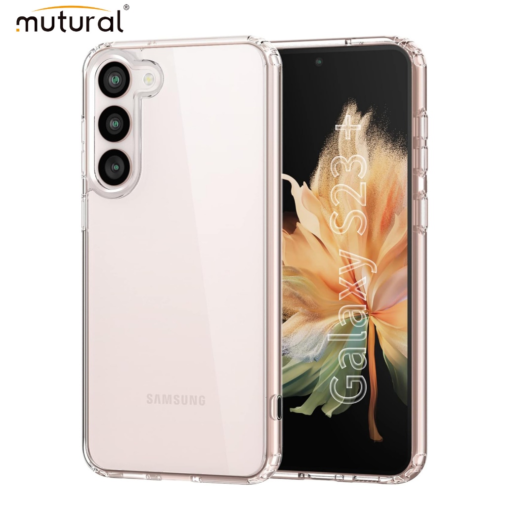 ✨ Mutural ✨ เคส Samsung Galaxy S23 / S23 Plus / S23Plus เคสใส เคสกันกระแทก กันเลนส์กล้อง กันหน้าจอ