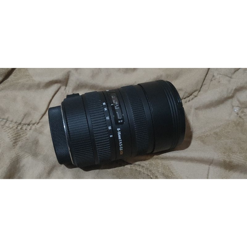 ขายเลนส์ Sigma 8-16 f4.5-5.6 HSM Mount Sigma SA for DSLR Sigma ขาย 8,990 บาท