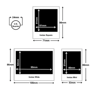 Fujifilm Instax Mini Film ลาย Photo Slide